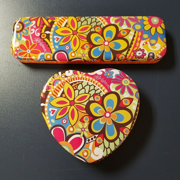 Brighton Accessories - Brighton watch and necklace tins.